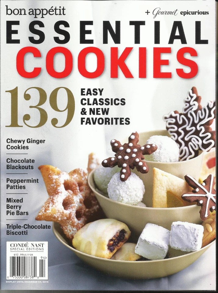 BON APPETIT, ESSENTIAL COOKIES MAGAZINE,   SPECIAL EDITION,   ISSUE, 2018   - Image 1 of 1