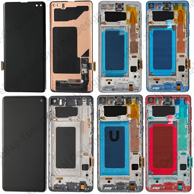 New OLED LCD Display Touch Screen Digitizer Replacement Samsung Galaxy S10 G973 - Image 1 of 4