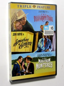 The Telegraph Trail/Somewhere in Sonora/Man from Monterey DVD John Wayne + FREE - Picture 1 of 3