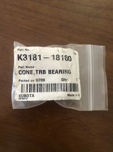 Kubota K3181-18160 Cone Trb Bearing Genuine NOS Made In US New Old Stock - Picture 1 of 4