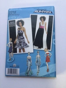 Simplicity Project Runway Schnittmuster #2212. Größe D5 (4 bis 12). Neu ungeschnitten. - Bild 1 von 2