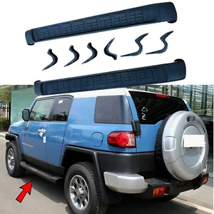 2PCS Running Boards Side Step Nerf Bars Fits For Toyota FJ Cruiser 2007-2016 - Picture 1 of 7