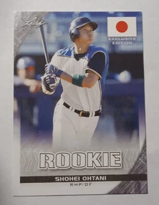 SHOHEI OHTANI 2018 Leaf Rookie Card 1st RC Exclusive Edition 3 MVP AWARD Winner - Picture 1 of 2