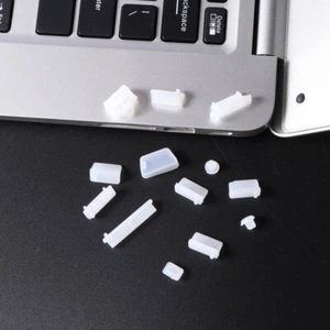 Ochraniacz portu ładowarki pyłoszczelna pokrywa USB wtyczka przeciwpyłowa laptop wtyczka przeciwpyłowa - Zdjęcie 1 z 12