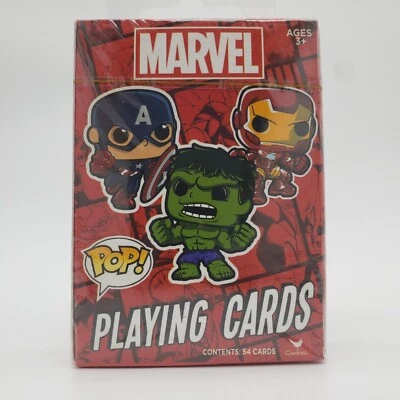 Funko Pop Deck of Playing Cards - Marvel Comics Avengers Hulk Ironman  - Image 1 of 4