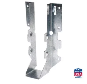 LUS28 2x8 2x10 Vigueta Colgador Simpson Fuerte Lazo Galvanizado (PAQUETE DE 15) - Imagen 1 de 11