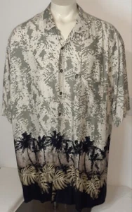 New Pineapple Connection Hawaiian Floral Beach Short Sleeve Shirt Size 3XLT - Picture 1 of 4