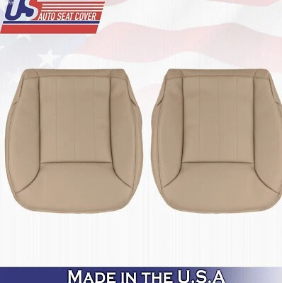 Mercedes Benz ML550 2006 2007 2008 conductor pasajero 2x cubiertas inferiores de cuero tostado Foto 1 de 4