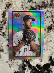 2019 BOWMAN CHROME 30th ANIIVERSARY CARD LA DODGERS CLAYTON KERSHAW #B30-CKE - Picture 1 of 1