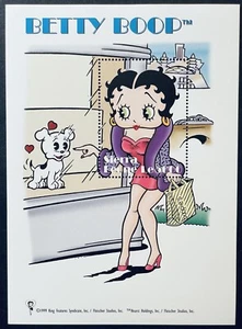 SIERRA LEONE BETTY BOOP BRIEFMARKEN S/S 2000 POSTFRISCH HUND ANIMIERTE CARTOONFIGUR - Bild 1 von 1