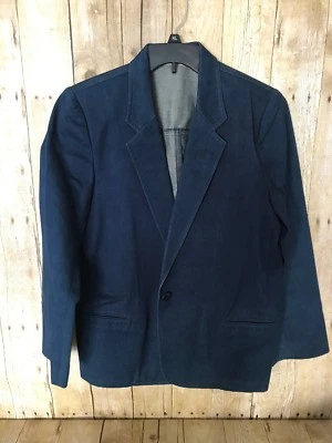 Traje vaquero chaqueta botón para mujer Gloria Vanderbilt talla 14 Foto 1 de 4