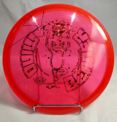 Signed Discmania Mind Bender Simon Lizotte Metal Flake C-Line MD1 (Red/Red Rare) - Image 1 of 4