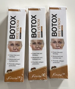 Lot of 3 Botox Bee Venom Wrinkle Removal Cream Bee Venom Anti-Wrinkle - Picture 1 of 7