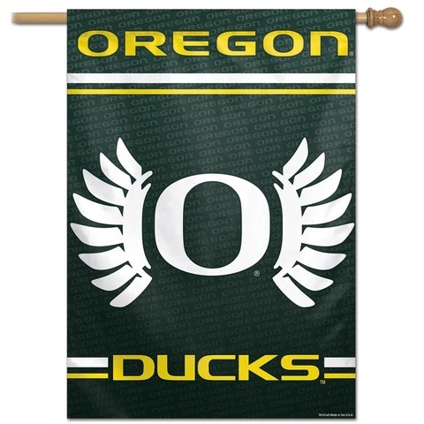 OREGON DUCKS WINGS 28"X40" BANNER FLAG NEW WINCRAFT 🦆 Cover