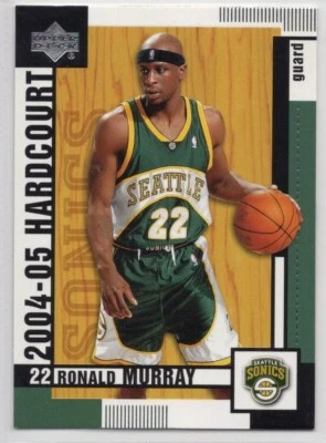 2004-05 Upper Deck Hardcourt Ronald Murray Seattle Supersonics #81 - Image 1 of 2