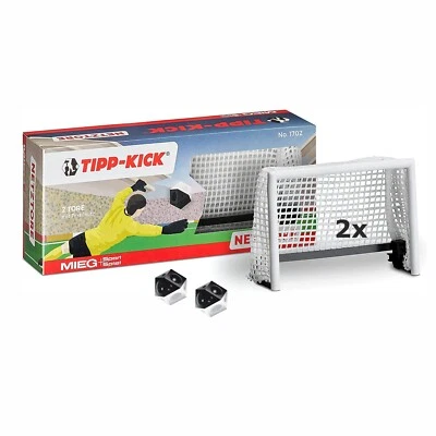 TIPP-KICK Netztore 2 Stück Tor Set zwei Tore mit Textilnetz und 2 Bällen - Bild 1 von 4