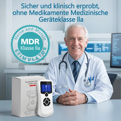 Digital TENS EMS Gerät 8 modi Reizstromgerät Schmerztherapie Muskelstimulation - Bild 1 von 4