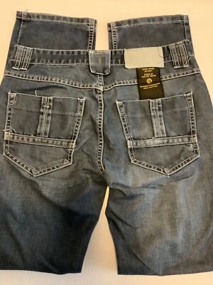 Vaqueros Takeshy Kurosawa Talla 32 Hechos a Mano en Italia, Corte Bota, Lavado Medio, Japón Usados en Excelente Condición Foto 1 de 4