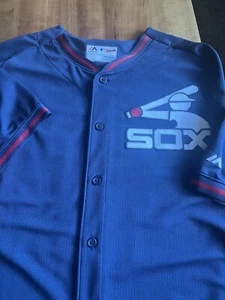 Camiseta deportiva de entrenamiento de primavera usada en el juego de los Chicago White Sox 2015 Chris Sale P - Imagen 1 de 6
