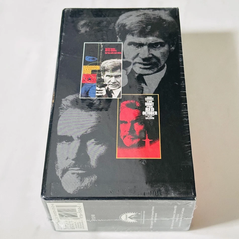 Patriot Games & The Hunt for Red October VHS 1994 - New / Sealed Paramount - Image 1 of 3