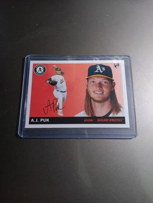 2020 Topps Archives - 1955 Topps A.J. Puk #95 (RC) - Image 1 of 2