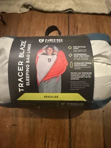 NEW Nemo Blaze Tracer Sleeping Bag Liner - Regular Free Shipping - Picture 1 of 5