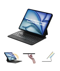 iPad Keyboard Case for Apple iPad Pro 11 inch 4th/3rd/2nd/1st, iPad Air 11 in... - Picture 1 of 6