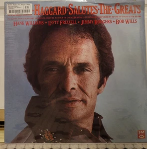 Merle Haggard – Merle Haggard Salutes The Greats LP STILL SEALED! - Picture 1 of 2