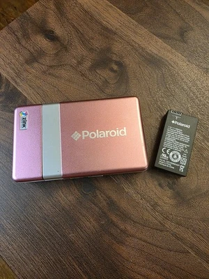 Pink POLAROID Pogo Instant Mobile Printer Only “UNTESTED” No Charger Read Below! - Image 1 of 4