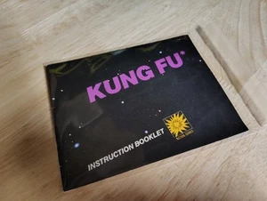 Kung Fo NES Nintendo manuale istruzioni solo LIBRO come nuovo - Foto 1 di 1