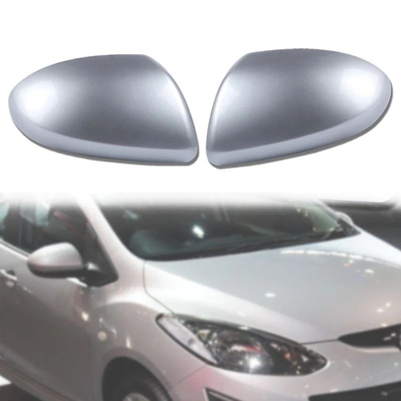 Tapa de cubierta de espejo retrovisor lateral izquierdo derecho para Mazda 2 3 2009~2013 Foto 1 de 4
