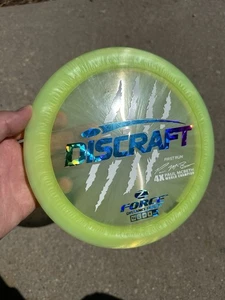 Discraft First Run 4X Claw McBeth Z Force - Picture 1 of 7
