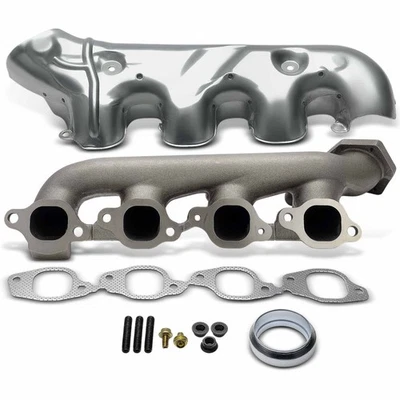 Colector de escape LH para Chevrolet Express 3500 GMC Savana 3500 2001 2002 8,1 L Foto 1 de 4