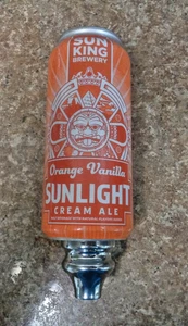 Sun King Brauerei ORANGE VANILLE SONNENLICHT CREME ALE Zapfhahn Griff Knopf - Bild 1 von 4
