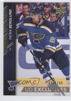 2015-16 Upper Deck UD Exclusives /100 Patrik Berglund #162 - Image 1 of 2