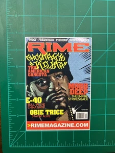 2000er RIME Magazin Cover Ghostface Killah Werbeaufkleber 4" x 5,75" - Bild 1 von 2