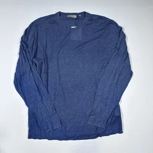 $300 Nuevo Suéter Informal HAGEN CARMEL Para Hombre Talla Grande L Cuello Redondo L/S Azul - Imagen 1 de 5