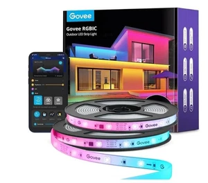 Govee Outdoor LED Strip Lights, 65.6ft Smart Led Strip Lights Work with Alexa - Picture 1 of 16