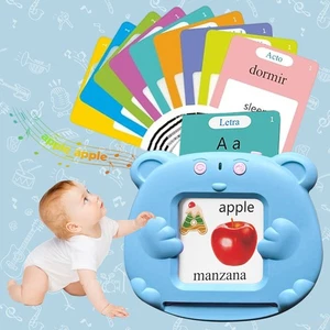 Schede Flash Promozione Precoce: Schede Educative Parlanti per Bambini Imparare Inglese IT - Foto 1 di 15