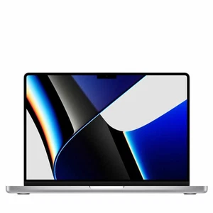 Apple 14.2 MacBook Pro M1 16GB RAM 512GB SSD Silver 2021 MKGR3LL/A Excellent - Picture 1 of 3