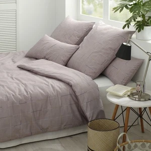 Elegante Lenzuola Jersey Domino Blush Rosa 135 x 200 cm - Foto 1 di 2