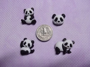 Panda needle minders by SandrasStitchStash - Picture 1 of 9