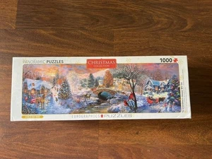 Eurographics 1000 Piece Puzzle To Grandma’s House We Go Panoramic NEW - Picture 1 of 3