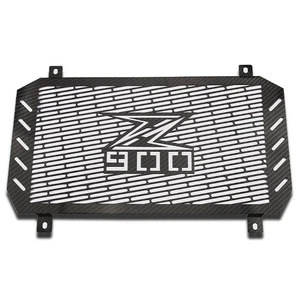 Carbon Steel Radiator Grille Guard Cover Fit For Kawasaki Z900 2017-2019 - Bild 1 von 3
