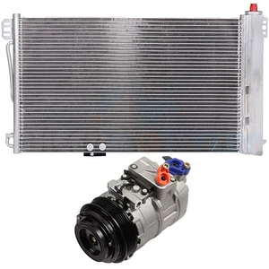 AC Condenser and AC Compressor Cooling Kit for 2006-2008 Mercedes-Benz SLK55 AMG - Picture 1 of 15