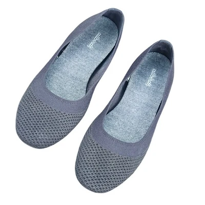 Zapatos sostenibles Allbirds Tree Breezers planos de ballet tejido carbón para mujer 8,5 Foto 1 de 4