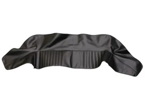 Fits Fiat 124 Spider CS1, CS2 Convertible top Boot Cover 1966-1983 Black Vinyl - Picture 1 of 5