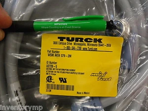 Turck WSM RKM 579-2M Network Minifast Cable. Brand New! - Picture 1 of 2