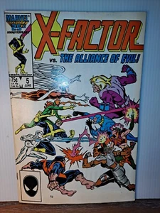 X factor 5 vf- 7.5 1st cameo appearance apocalypse 1986 - Picture 1 of 12