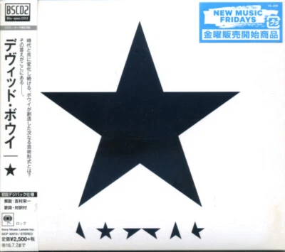 DAVID BOWIE Blackstar Japan First Press Limited Edition Blu-spec CD 2 Digipak - Bild 1 von 2